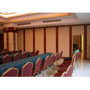 Sound Proof Aluminum Movable Restaurant Partition Wall Sliding Open Style