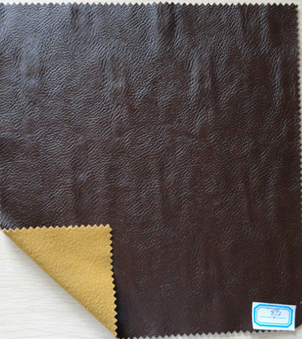 1.0mm Thickness Artificial Leather Cloth Good Elastic Strenghth