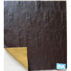 1.0mm Thickness Artificial Leather Cloth Good Elastic Strenghth