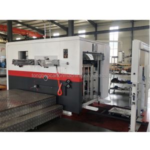 Semi-Automatic Paper Cardboard Die Cutter Creasing Carton Box Making Machine for