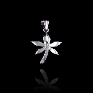 Wholesale Dragonfly Shape Animal Brilliant Real Silver Pendants For Anniversary / Party from china suppliers