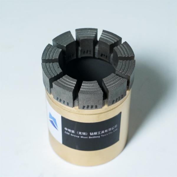 Quality B N H P Wireline Impregnated Diamond Core Bit With Long Service Life for sale
