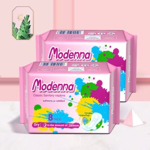 Ladies Period Wood Pulp Sanitary Napkin Ultra Thin Disposable Maxi Pad With