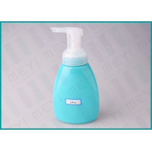 Customized Shape PET Cosmetic Pump Bottle 230 ML With 40 MM Foam Soap Pump