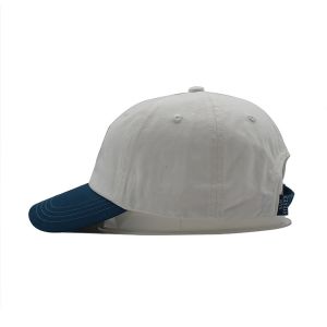 Six Panel High Profile Unstructured Baseball Cap Adjustable Strap