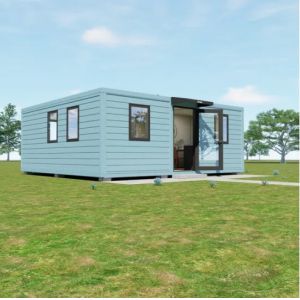 Prefabricated Expansion Container House with Balcony Layout for 3 Bedrooms