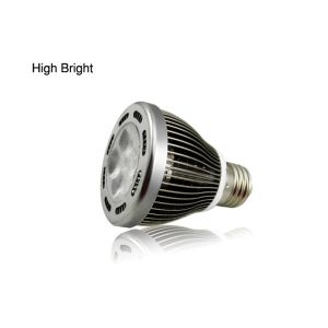 High Power 5W 392lm 3700 - 5000K E27 / E26 LED Par Light Lamps For Mood Lighting