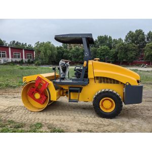 Single Steel Wheel Vibratory Roller 4 Tons 4.5tons 5tons Road Construction