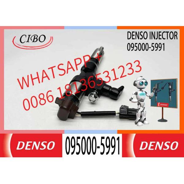 New Fuel Denso Injector 095000-5993 095000-5990 095000-5991 23670-E0310 23670-E0311 23910-1410 for Hino Truck FC6J0W J05D Engine