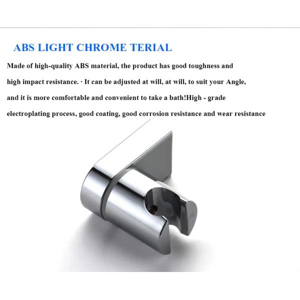 Adjustable Movable Handheld Shower Bracket For Bathroom
