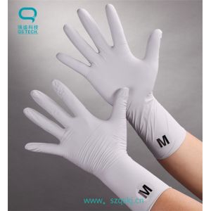 Disposable Clean Room Nitrile Gloves Class 100 9'' / 12'' S / M / L 4.5g - 7.5g