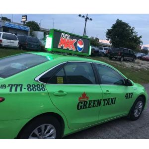 Outdoor Taxi Car Led Display Screen P2.5mm 1R1G1B Pixel Constitution