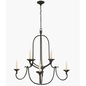 Vsual Comfort Flemish Medium Round Chandelier CHC 1494