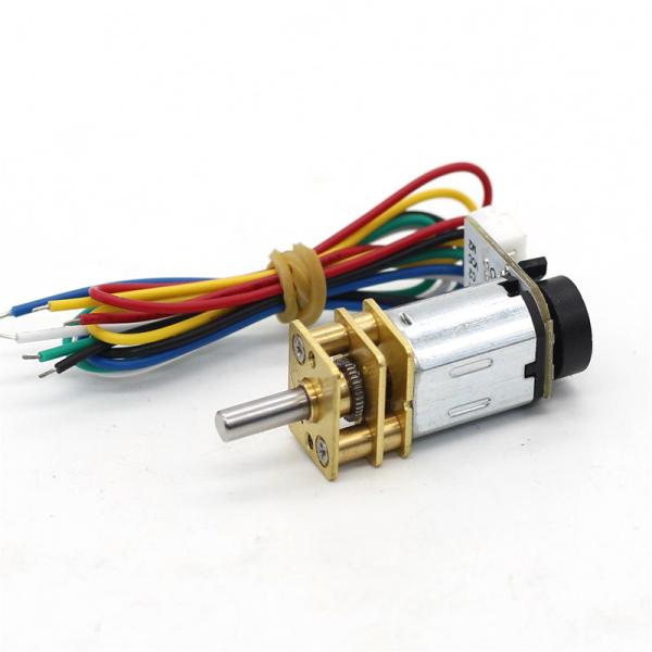 N20 Dc Gear Motor With Encoder JGA12-N20 Mini Dc Gear Box Motor With Reduct 6v
