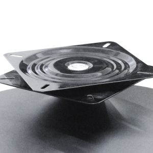 Modern Black Barstool Base 10 Inches 245X245mm Turntable For Rotation Automatic