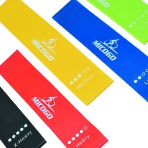 5-Pack Stretch Fitness Tubes for Warmup Pilates Home Gym Strength Training -