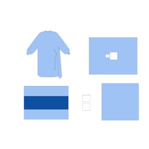 China Nonwoven Disposable Fabric Sterile Surgical Incision Eye Drape With CE on sale