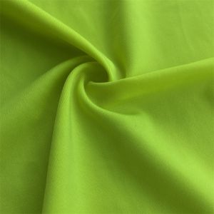 Shiny Lycra Polyester Spandex Fabric Recycled 142-155cm Width For 55D Twill