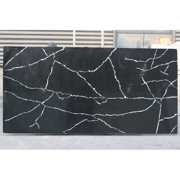 Kitchen Quartz Countertop Slabs Black Granite Slabs Quartz Stone Thickness 2cm /