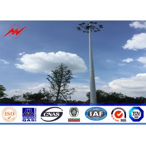 30M Height High Mast Tower LED Flood Light Pole ith 1000W HPS Lamp