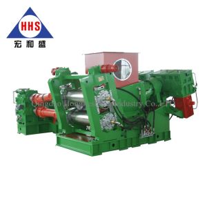 610x1730mm Fabric Four Roll Rubber Calender Machine Length 1200mm