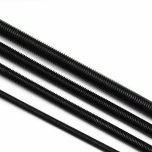 ASTM A320 L7 Black Oxide Finish 12mm Fully Threaded Rod For Oil Field
