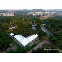 China 25m Wide Customized Luxury Wedding Tents With High Peak / Outdoor Exhibition Tents for sale