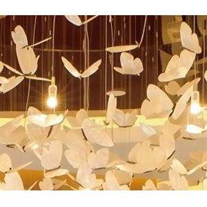 Large Foyer Chandelier For Hotel Lobby And Home Modern K9 Crystal Butterfly