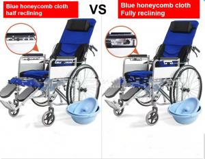 Wholesale Disabled Elderly Lightweight Folding Wheelchairs For Travelling from china suppliers