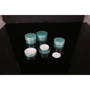 hand lip crystal pump empty square white Screen Printing Airless 30ml Cosmetic