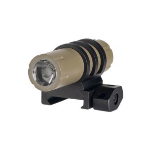ANS Metal Picatinny Rail LED Flashlight Remote Pressure Switch Operation