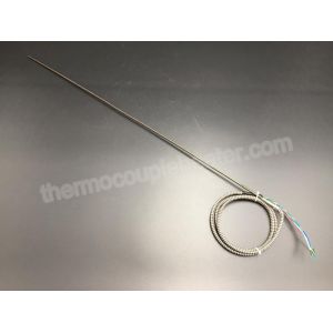 Straight Microtubular Coil Heaters 4.2 x 2.2 Mm J Type Thermocouple For Plastic