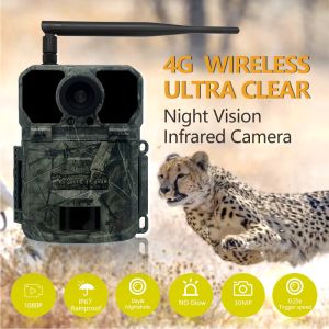 32MP 4G Trail Camera with Fast 0.2s Trigger Time and Photo/Video/Photo Video