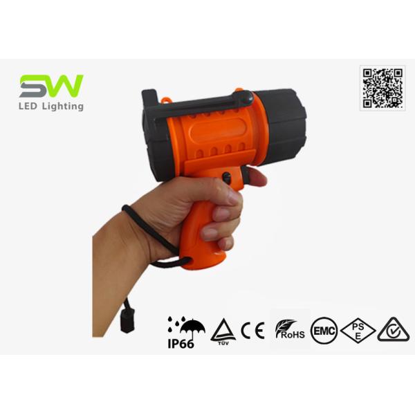 Quality Mini Impact 300 Lumen Rechargeable Floating Marine Spotlight With Hanging Hook for sale