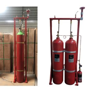 China Enclosed Flooding IG55 System Argonite Suppression System 140L on sale