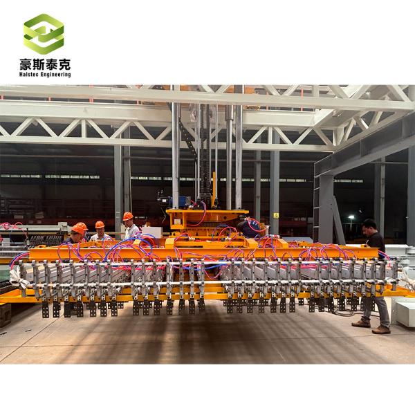 Quality Easy Operation Fully Automatic Brick Plant Designed Frame Stacking Machine With Moving Frame Structure for sale