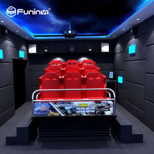 220V Theater Amazing Gun Shooting 7D Cinema Simulator With Electric / Hydraulic