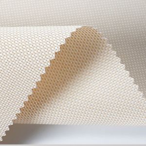 Semi-shut/ full shut sunscreen material fabric sunshade Textilene mesh fabric