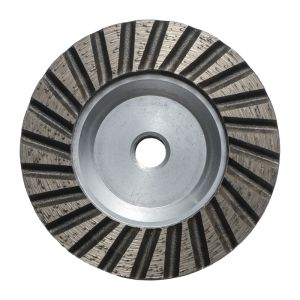 Aluminium Cup Turbo Segments Diamond Grinding Disc For Stone Slabs Floor