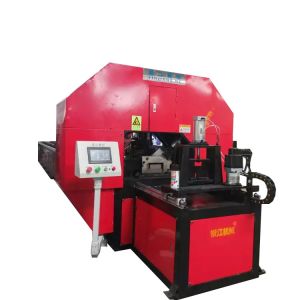 9m Galvanized Photovoltaic Bracket Automatic Puncher Machine