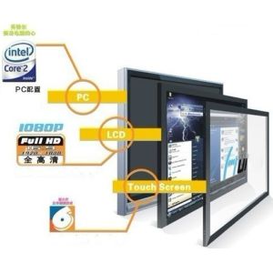 Wireless Touchscreen All In One Computer Intel D525KT DDR3-1333 70/72 Inch
