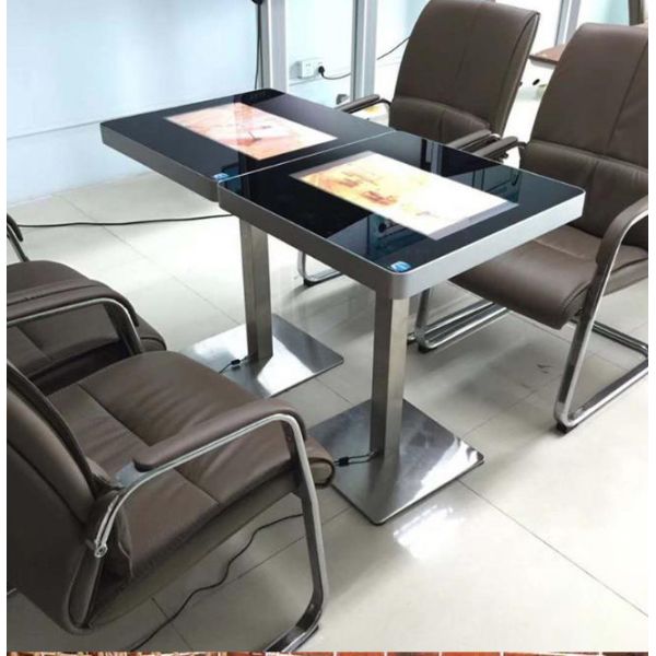 21.5-inch interactive square desktop capacitive touch screen coffee table
