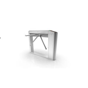 SUS316 IP54 Access Control Tripod Turnstile With Card Reader