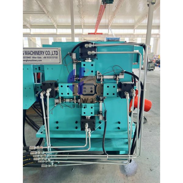 Stable Performance Downpipe Forming Machine with PLC Control 24 Main Rolls and 45# Steel Construction