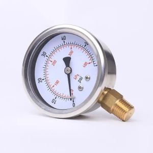 Swimming Pool Differential Pressure Gauge Y60 Series M14*1.5 Connection