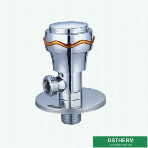 1/2 Inch Chromed Wall Mounted Kitchen Basin Water Round Handle Quick Open