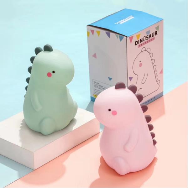 Dimmable Animal Silicone Night Light Colorful With Touch Switch