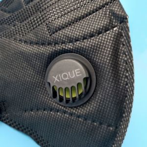 Non Woven Butterfly Foldable Face Mask Dustproof KN95 Disposable 5 Layers