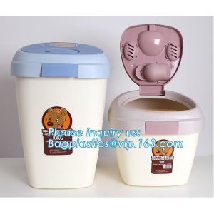 Pet Food Large Container Dog Cat Animal Storage Bin Dry Feed Seed 30L Containers