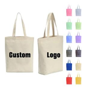Wholesale Personalised Canvas Tote Beach Bag Pocket Zipper Cotton For Women from china suppliers